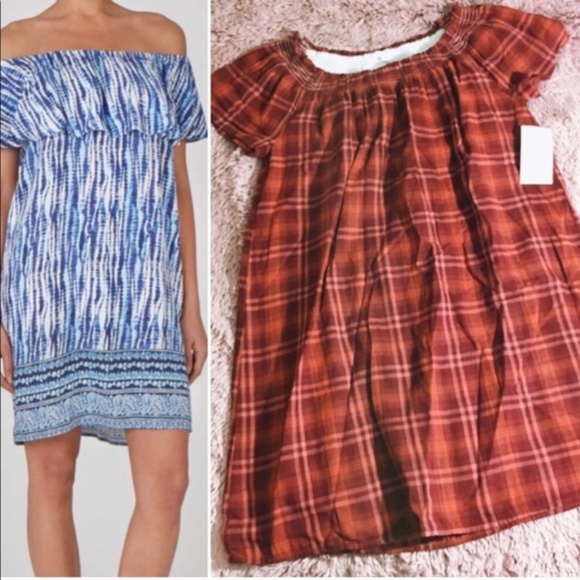 beachlunchlounge Dresses & Skirts - Beach Lunch Lounge Sample Dress Off Shoulder M